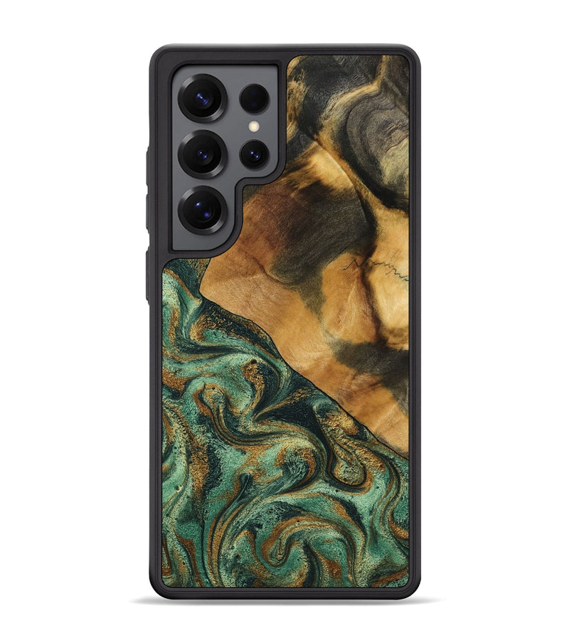 Galaxy S25 Ultra Wood Phone Case - Briggs (Green, 798108)