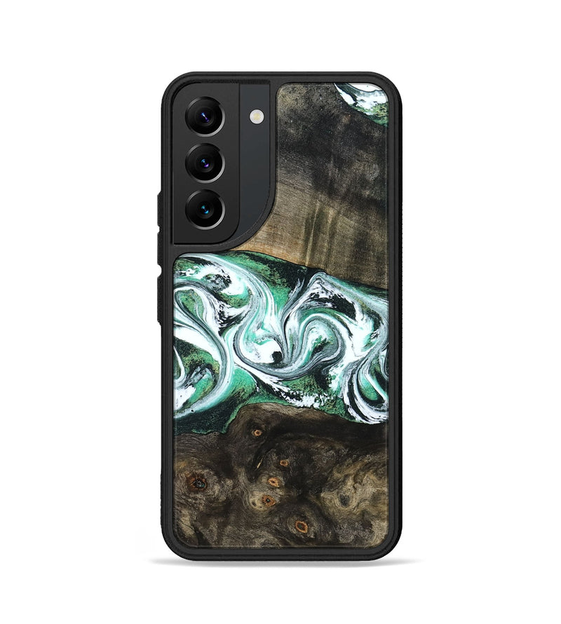 Galaxy S22 Wood Phone Case - Justus (Green, 798109)