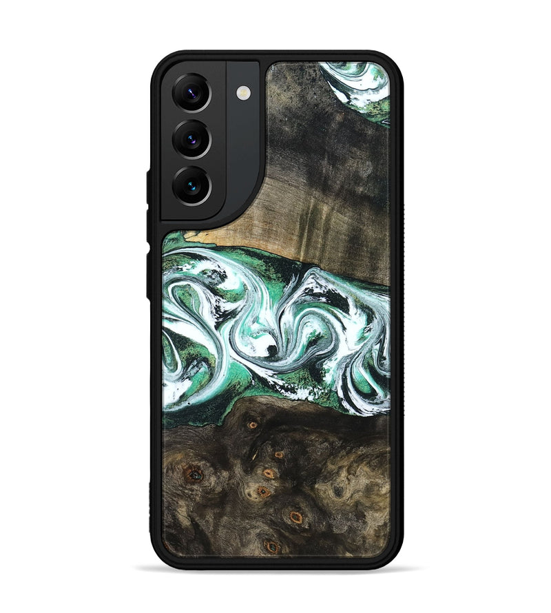 Galaxy S22 Plus Wood Phone Case - Justus (Green, 798109)