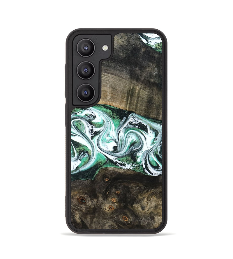 Galaxy S23 Wood Phone Case - Justus (Green, 798109)