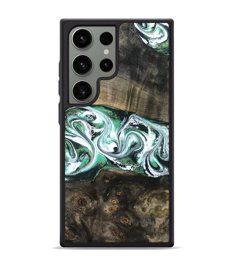 Galaxy S24 Ultra Wood Phone Case - Justus (Green, 798109)