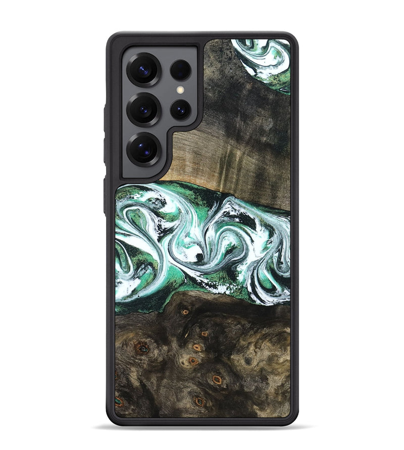 Galaxy S25 Ultra Wood Phone Case - Justus (Green, 798109)