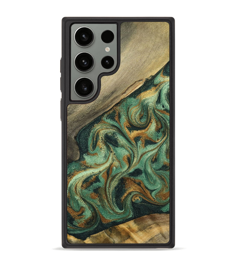 Galaxy S23 Ultra Wood Phone Case - Gay (Green, 798110)
