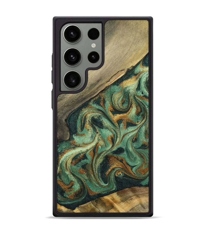 Galaxy S24 Ultra Wood Phone Case - Gay (Green, 798110)