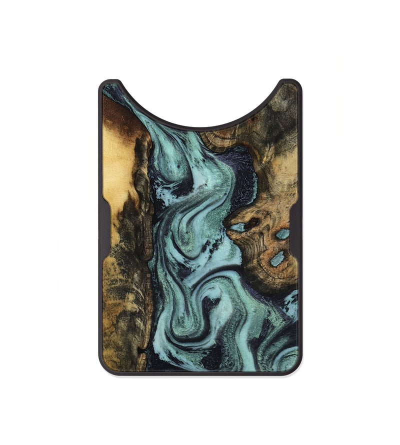 Alloy Wood Wallet - Brayden (Green, 798111)