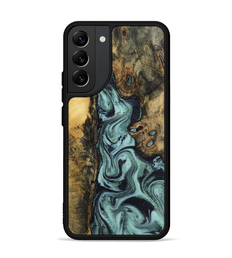 Galaxy S22 Plus Wood Phone Case - Brayden (Green, 798111)
