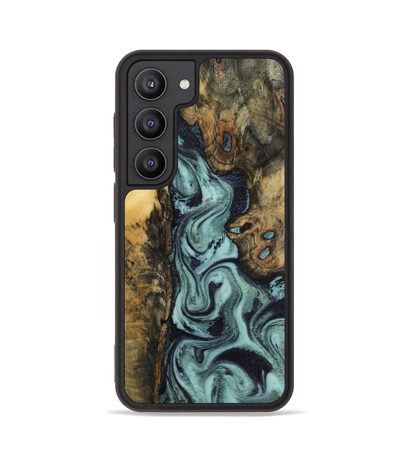 Galaxy S23 Wood Phone Case - Brayden (Green, 798111)