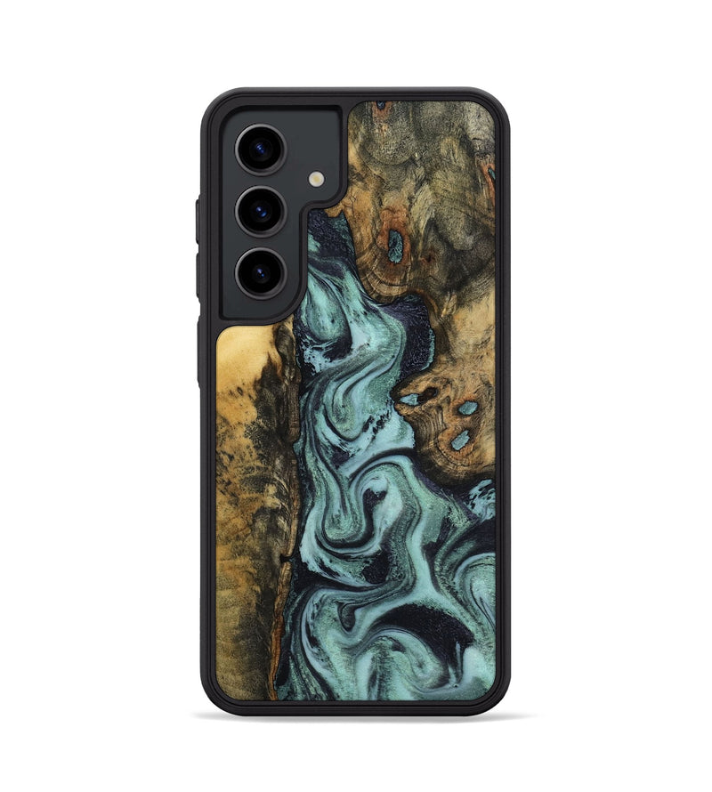 Galaxy S24 Wood Phone Case - Brayden (Green, 798111)