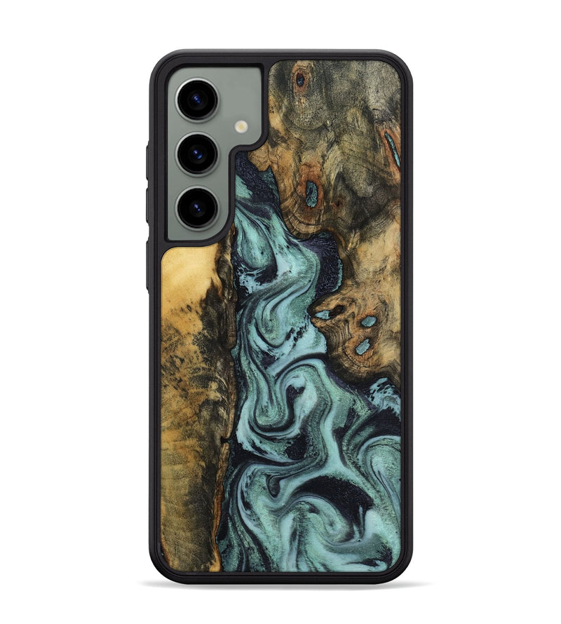 Galaxy S24 Plus Wood Phone Case - Brayden (Green, 798111)