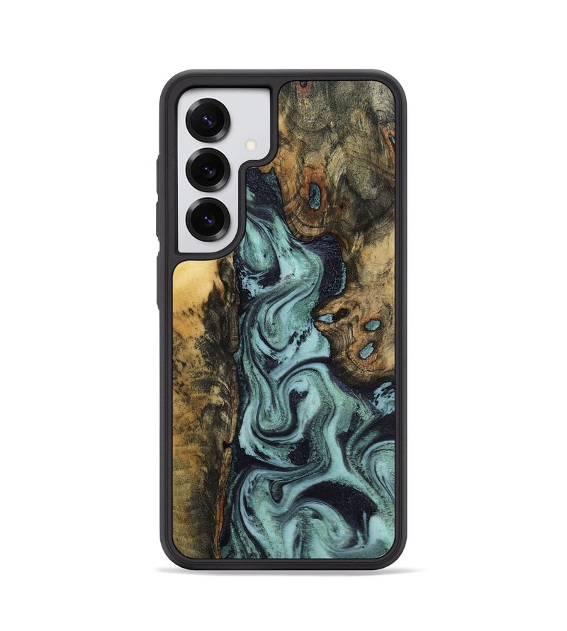 Galaxy S25 Wood Phone Case - Brayden (Green, 798111)