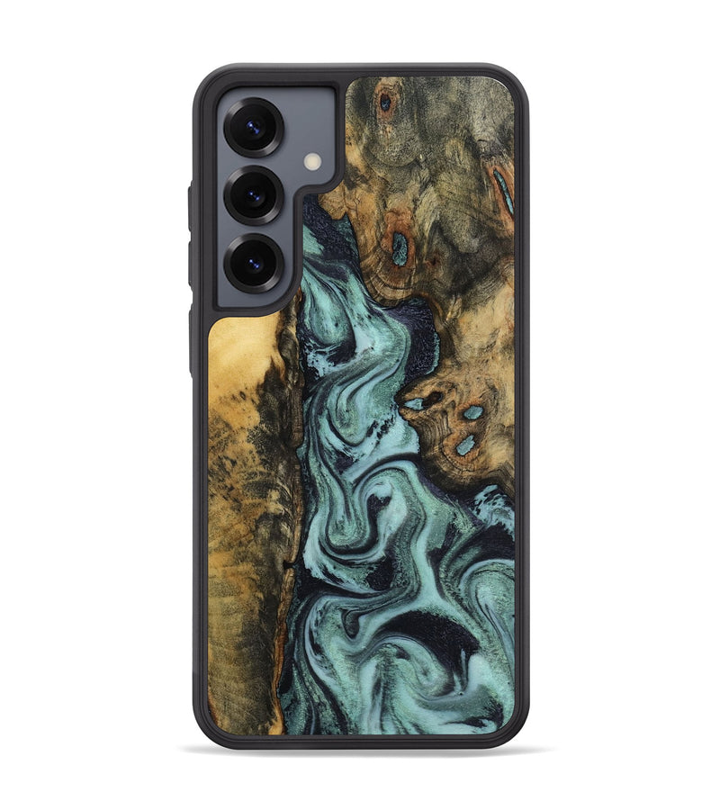 Galaxy S25 Plus Wood Phone Case - Brayden (Green, 798111)