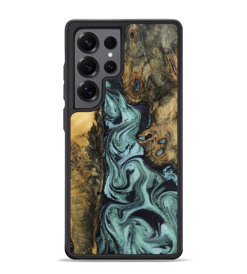 Galaxy S25 Ultra Wood Phone Case - Brayden (Green, 798111)