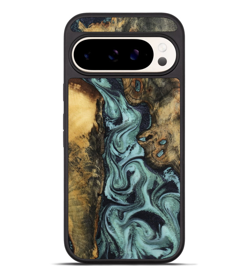 Pixel 9 Pro XL Wood Phone Case - Brayden (Green, 798111)