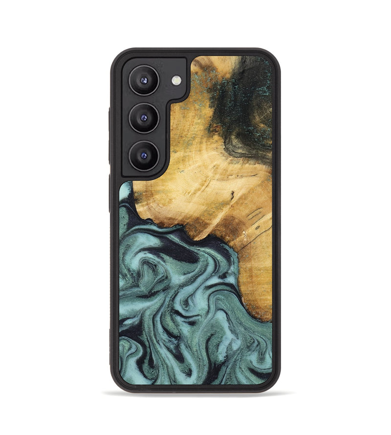 Galaxy S23 Wood Phone Case - Arya (Green, 798114)