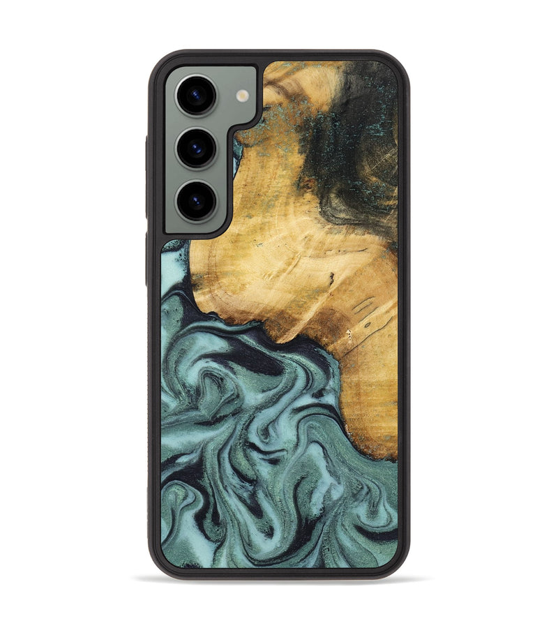 Galaxy S23 Plus Wood Phone Case - Arya (Green, 798114)