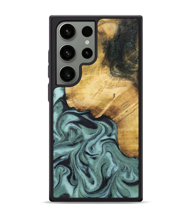 Galaxy S24 Ultra Wood Phone Case - Arya (Green, 798114)