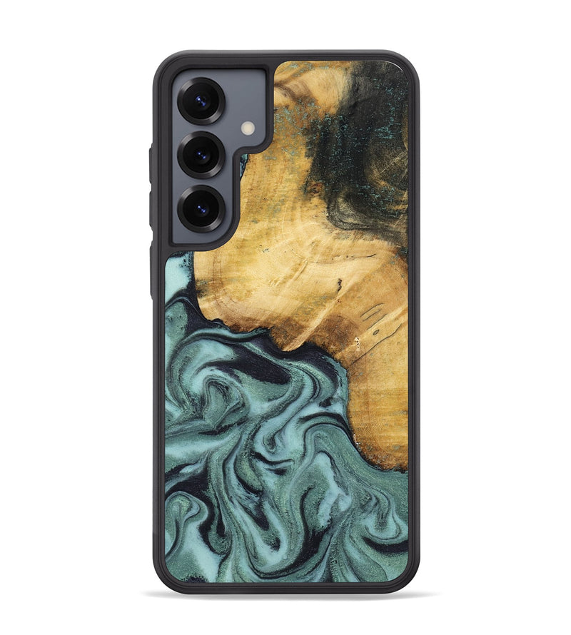 Galaxy S25 Plus Wood Phone Case - Arya (Green, 798114)