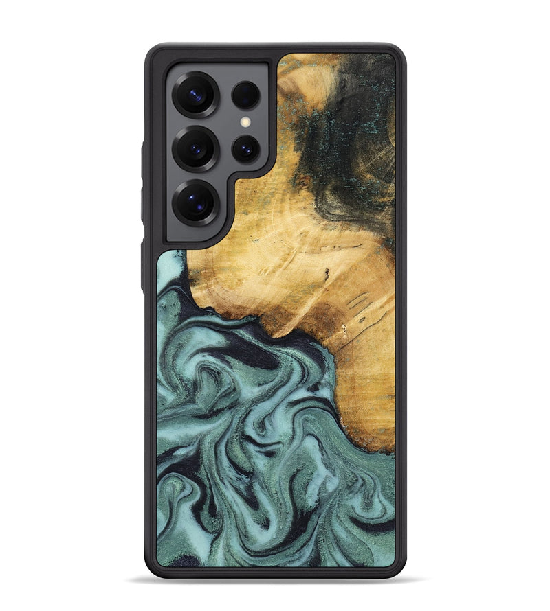 Galaxy S25 Ultra Wood Phone Case - Arya (Green, 798114)