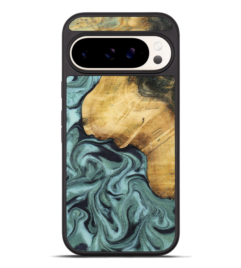Pixel 9 Pro XL Wood Phone Case - Arya (Green, 798114)