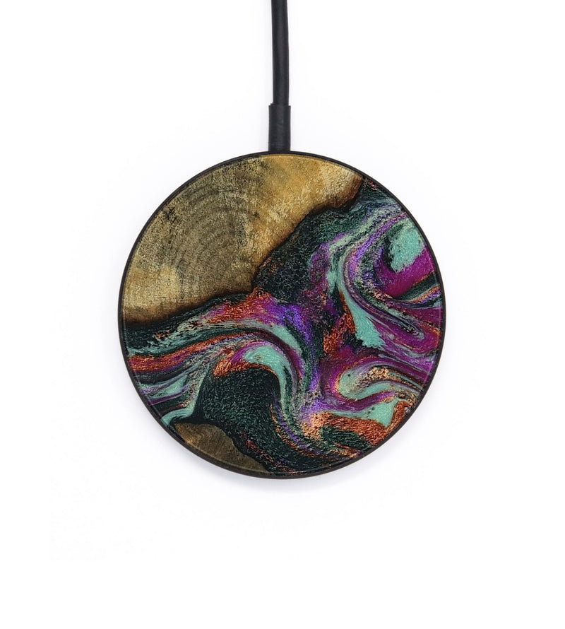 Circle Wood Wireless Charger - Brant (Green, 798115)