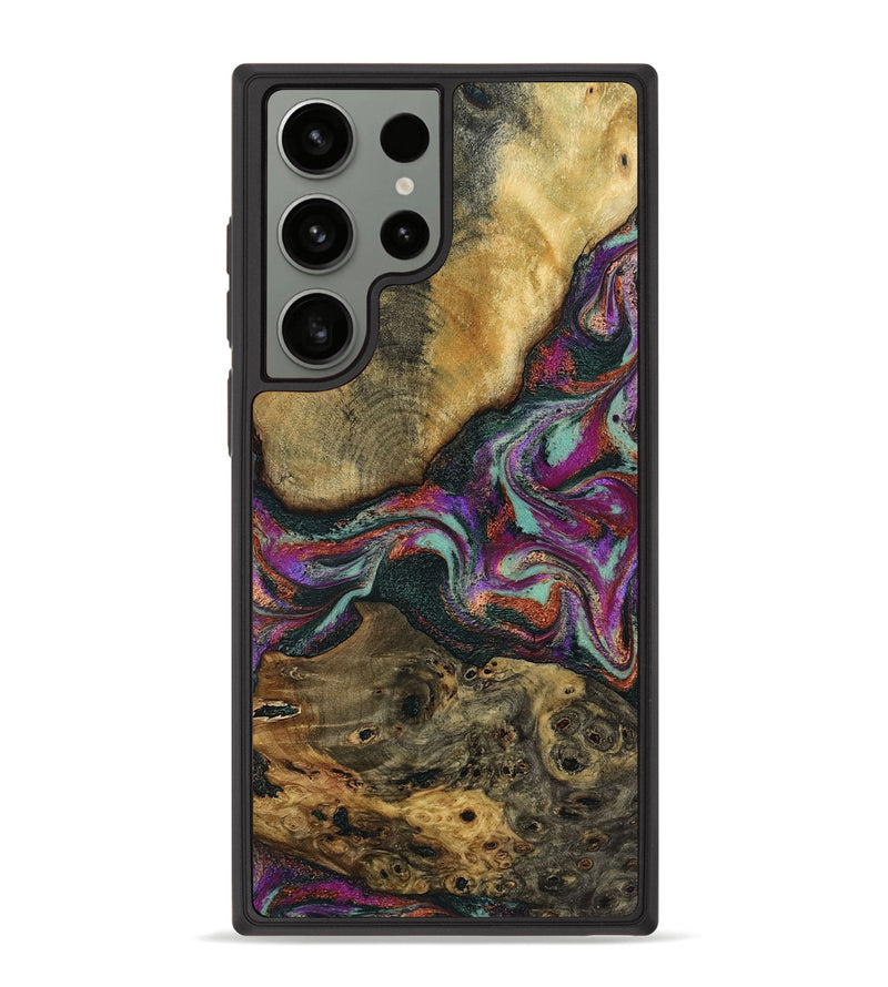 Galaxy S23 Ultra Wood Phone Case - Brant (Green, 798115)