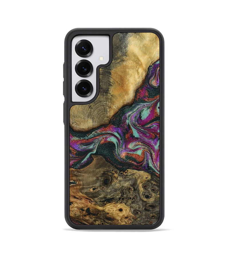 Galaxy S25 Wood Phone Case - Brant (Green, 798115)