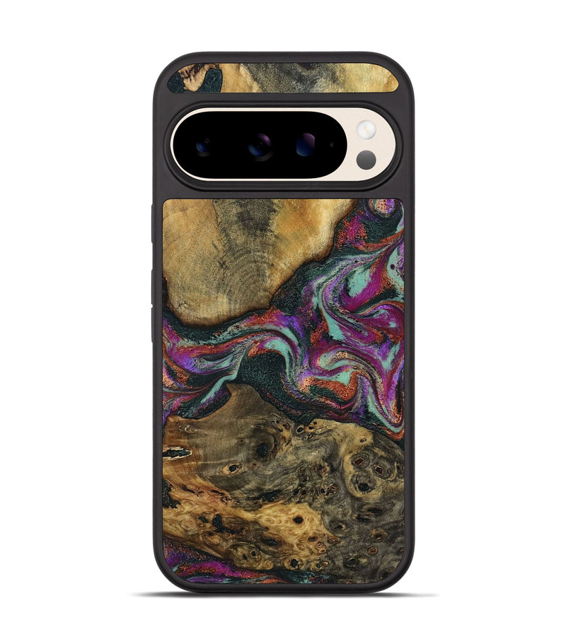 Pixel 10 Wood Phone Case - Brant (Green, 798115)