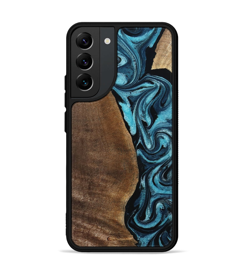 Galaxy S22 Plus Wood Phone Case - Isis (Blue, 798118)