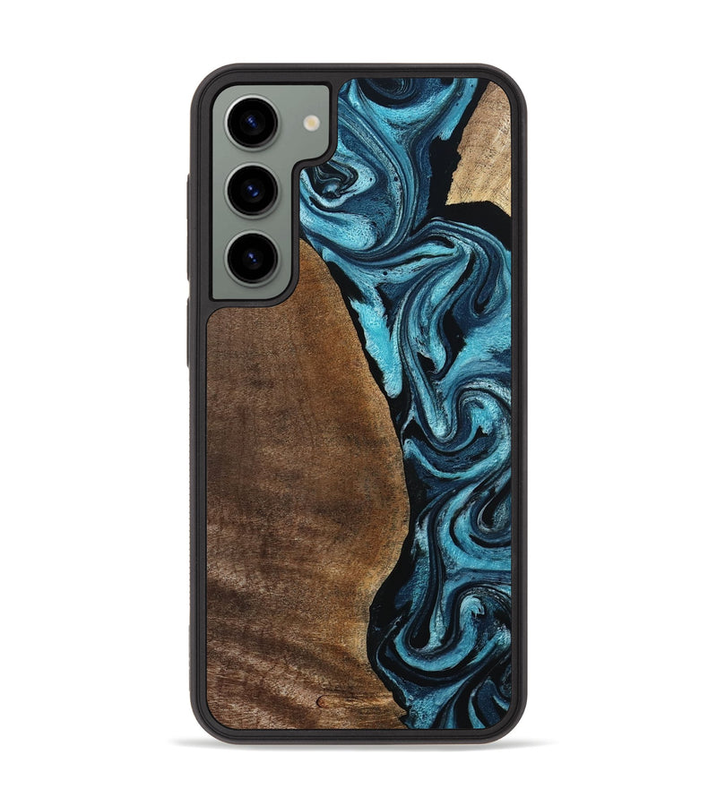 Galaxy S23 Plus Wood Phone Case - Isis (Blue, 798118)
