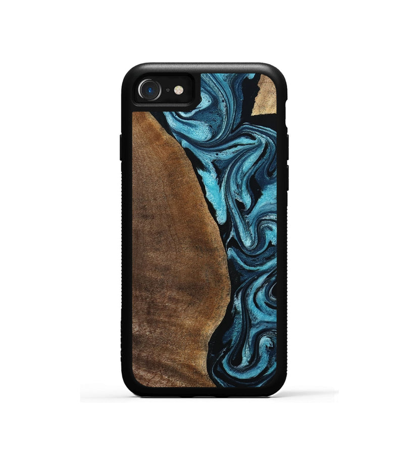 iPhone SE Wood Phone Case - Isis (Blue, 798118)