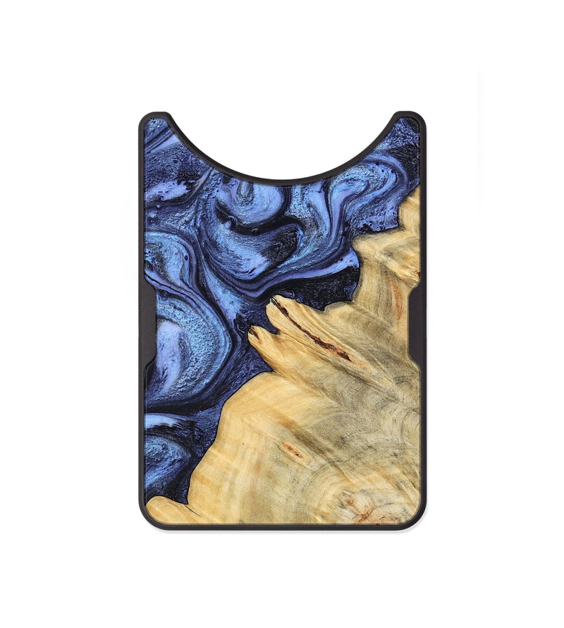 Alloy Wood Wallet - Joelle (Blue, 798120)