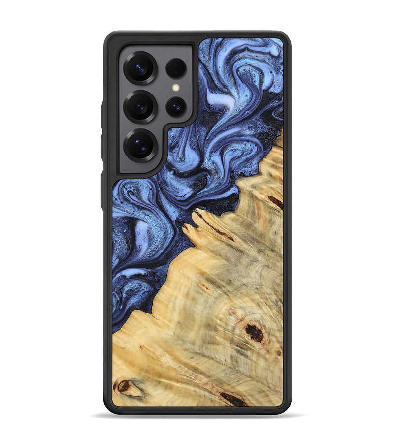 Galaxy S25 Ultra Wood Phone Case - Joelle (Blue, 798120)
