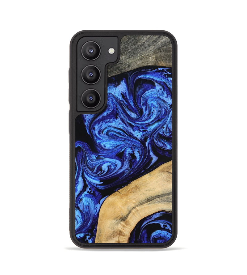 Galaxy S23 Wood Phone Case - Mariana (Blue, 798123)