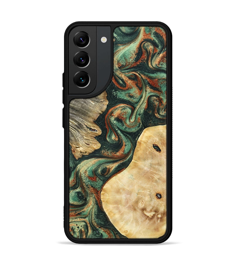 Galaxy S22 Plus Wood Phone Case - Kannon (Green, 798126)