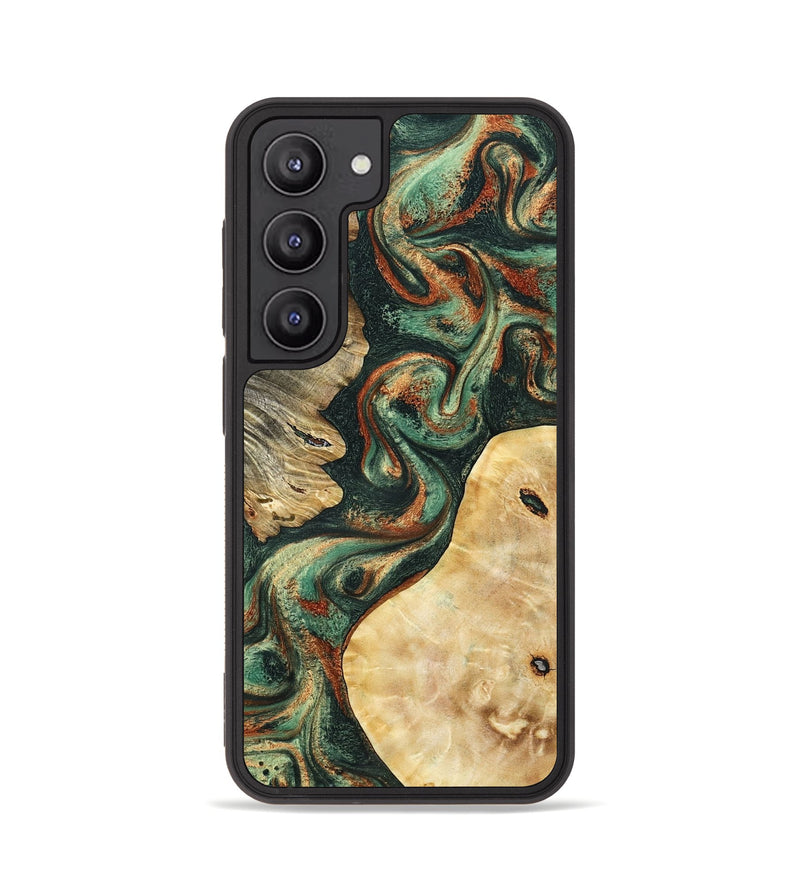 Galaxy S23 Wood Phone Case - Kannon (Green, 798126)