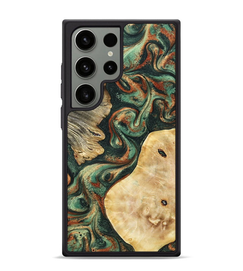 Galaxy S24 Ultra Wood Phone Case - Kannon (Green, 798126)