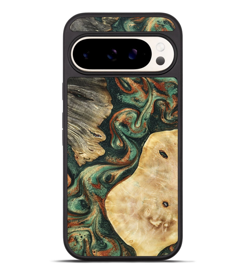 Pixel 9 Pro XL Wood Phone Case - Kannon (Green, 798126)