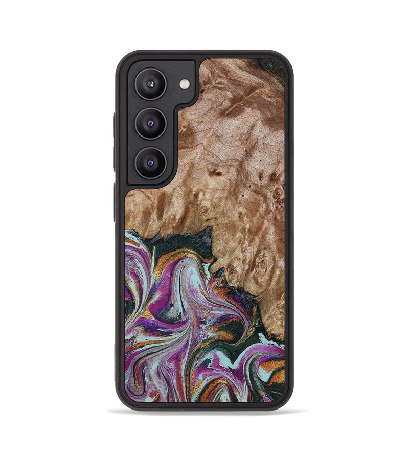 Galaxy S23 Wood Phone Case - Lois (Green, 798127)