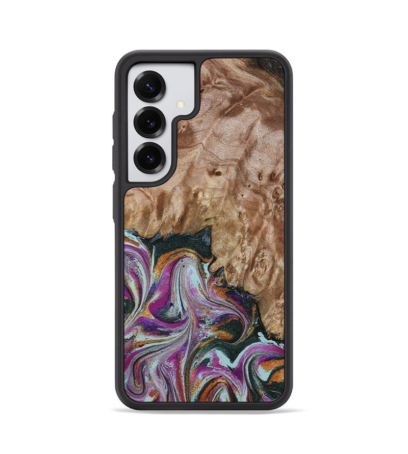 Galaxy S25 Wood Phone Case - Lois (Green, 798127)