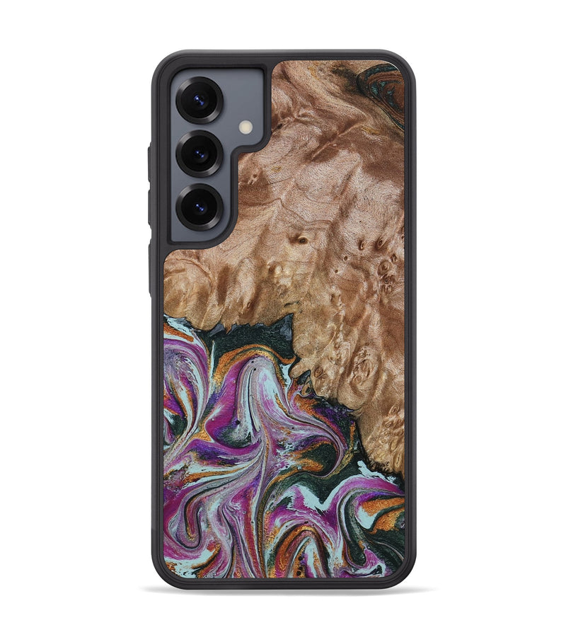 Galaxy S25 Plus Wood Phone Case - Lois (Green, 798127)