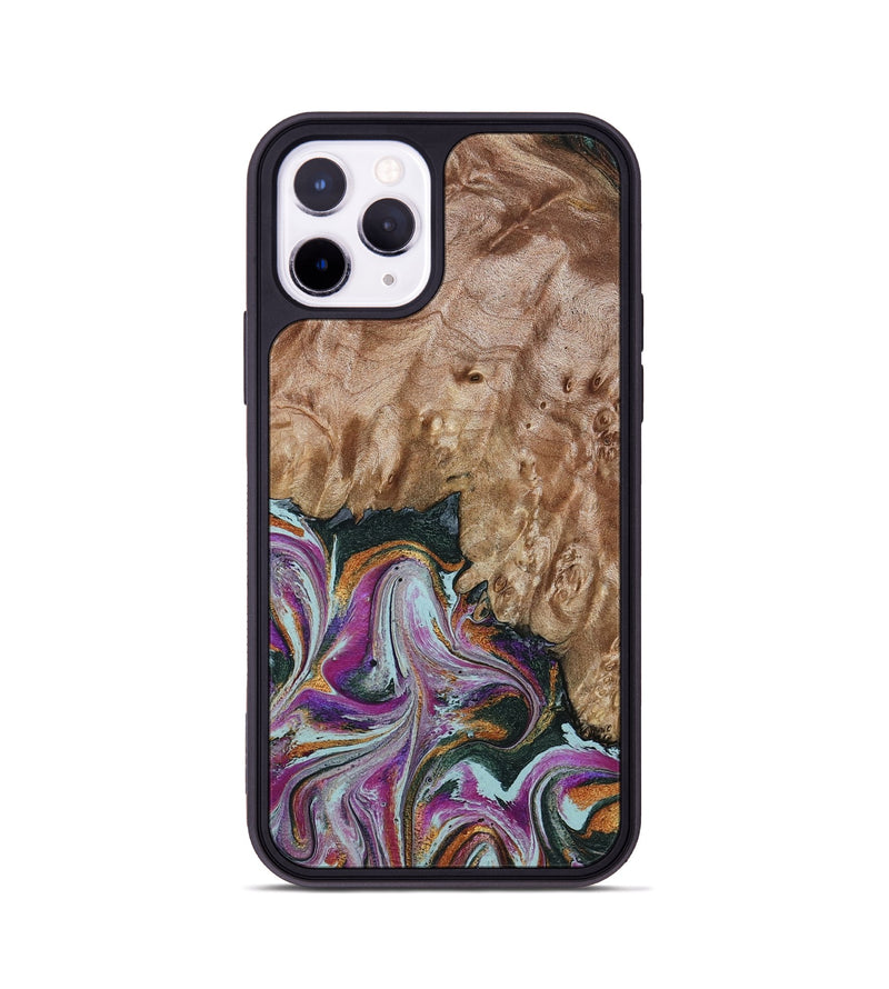 iPhone 11 Pro Wood Phone Case - Lois (Green, 798127)