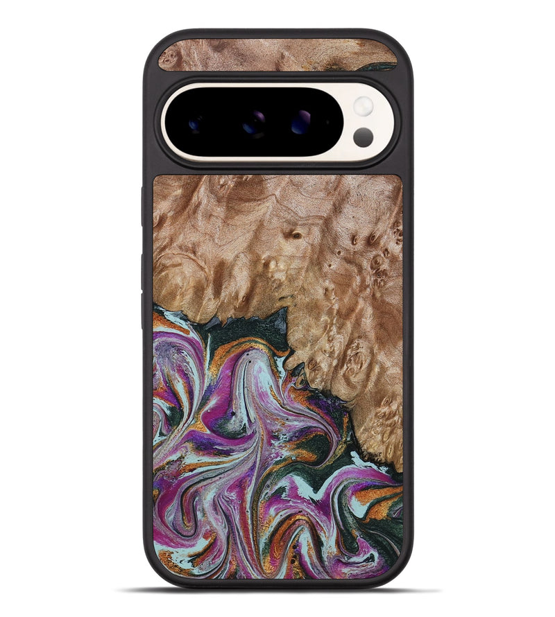 Pixel 9 Pro XL Wood Phone Case - Lois (Green, 798127)