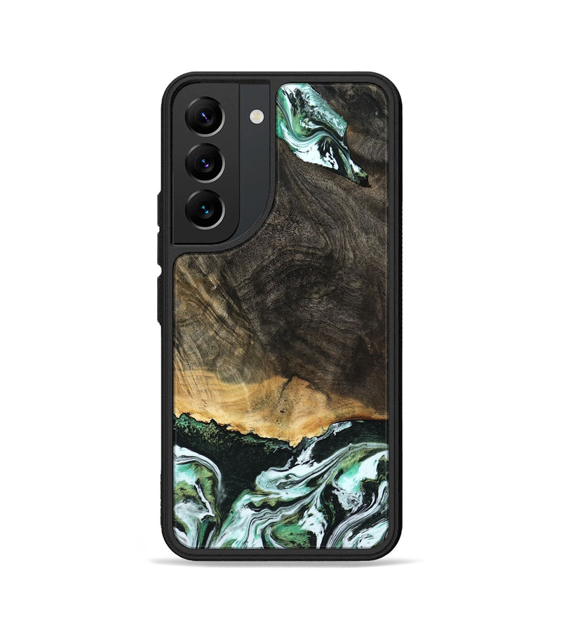 Galaxy S22 Wood Phone Case - Arron (Green, 798130)