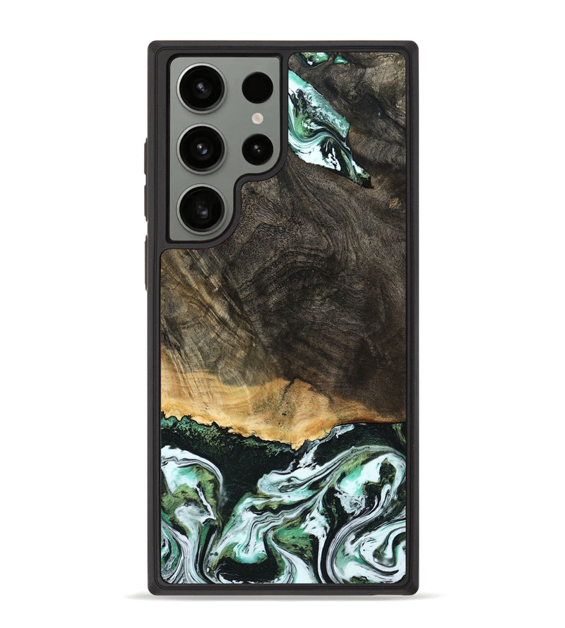 Galaxy S23 Ultra Wood Phone Case - Arron (Green, 798130)