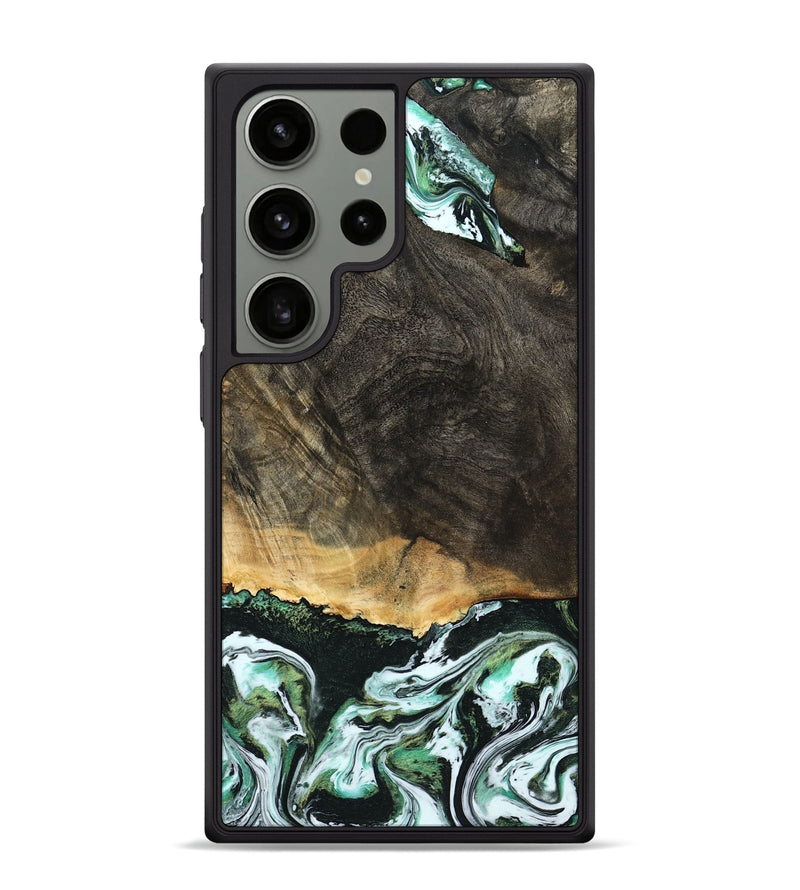 Galaxy S24 Ultra Wood Phone Case - Arron (Green, 798130)