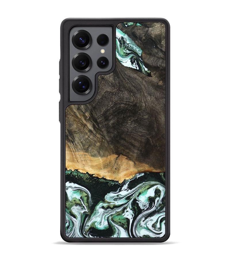 Galaxy S25 Ultra Wood Phone Case - Arron (Green, 798130)
