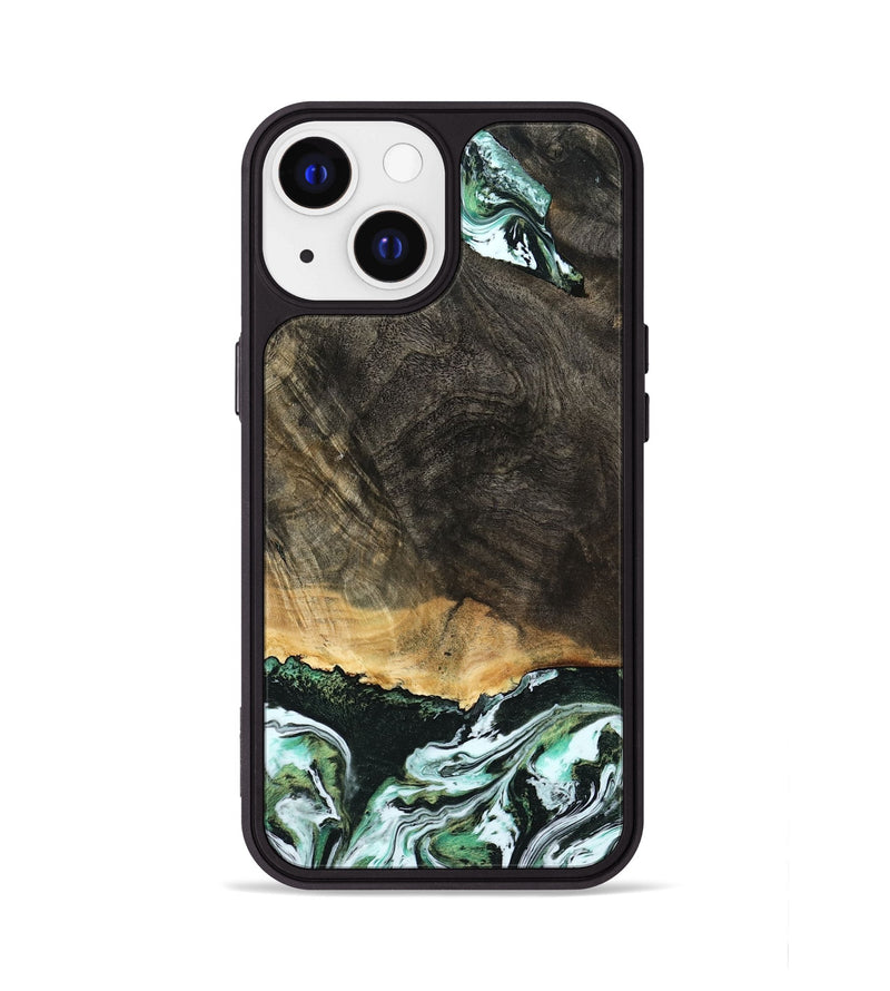 iPhone 13 Wood Phone Case - Arron (Green, 798130)