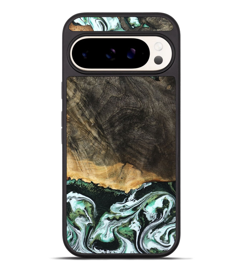 Pixel 9 Pro XL Wood Phone Case - Arron (Green, 798130)