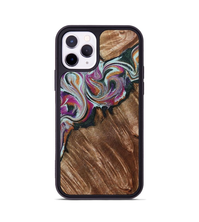 iPhone 11 Pro Wood Phone Case - Newell (Green, 798135)