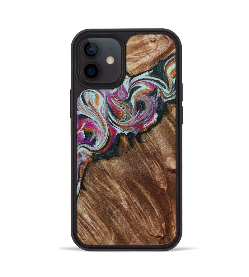 iPhone 12 Wood Phone Case - Newell (Green, 798135)